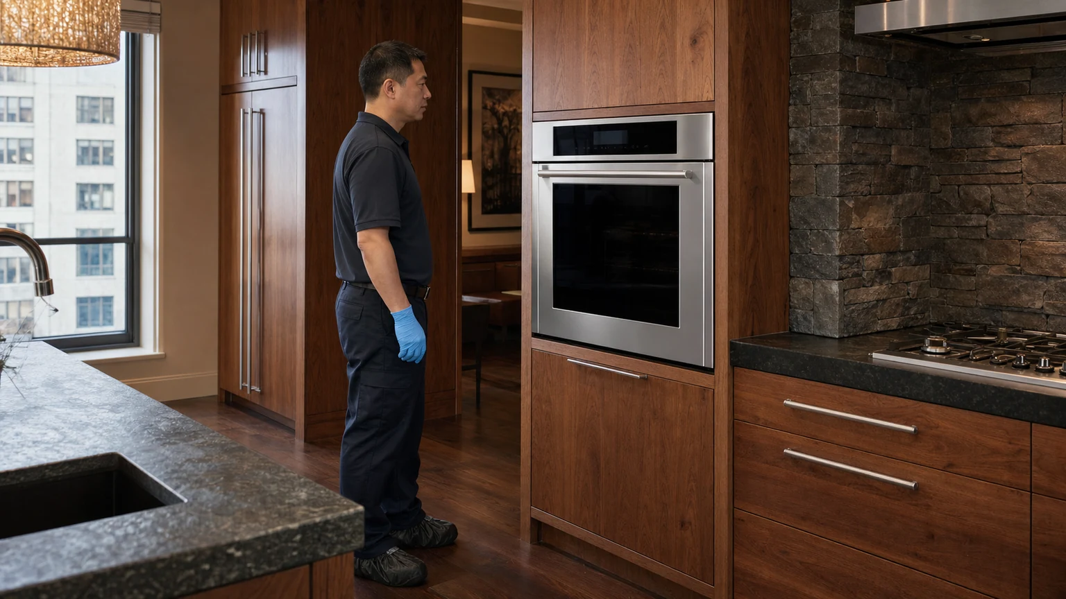 Built-in wall oven diagnostic visit in Upper East Side