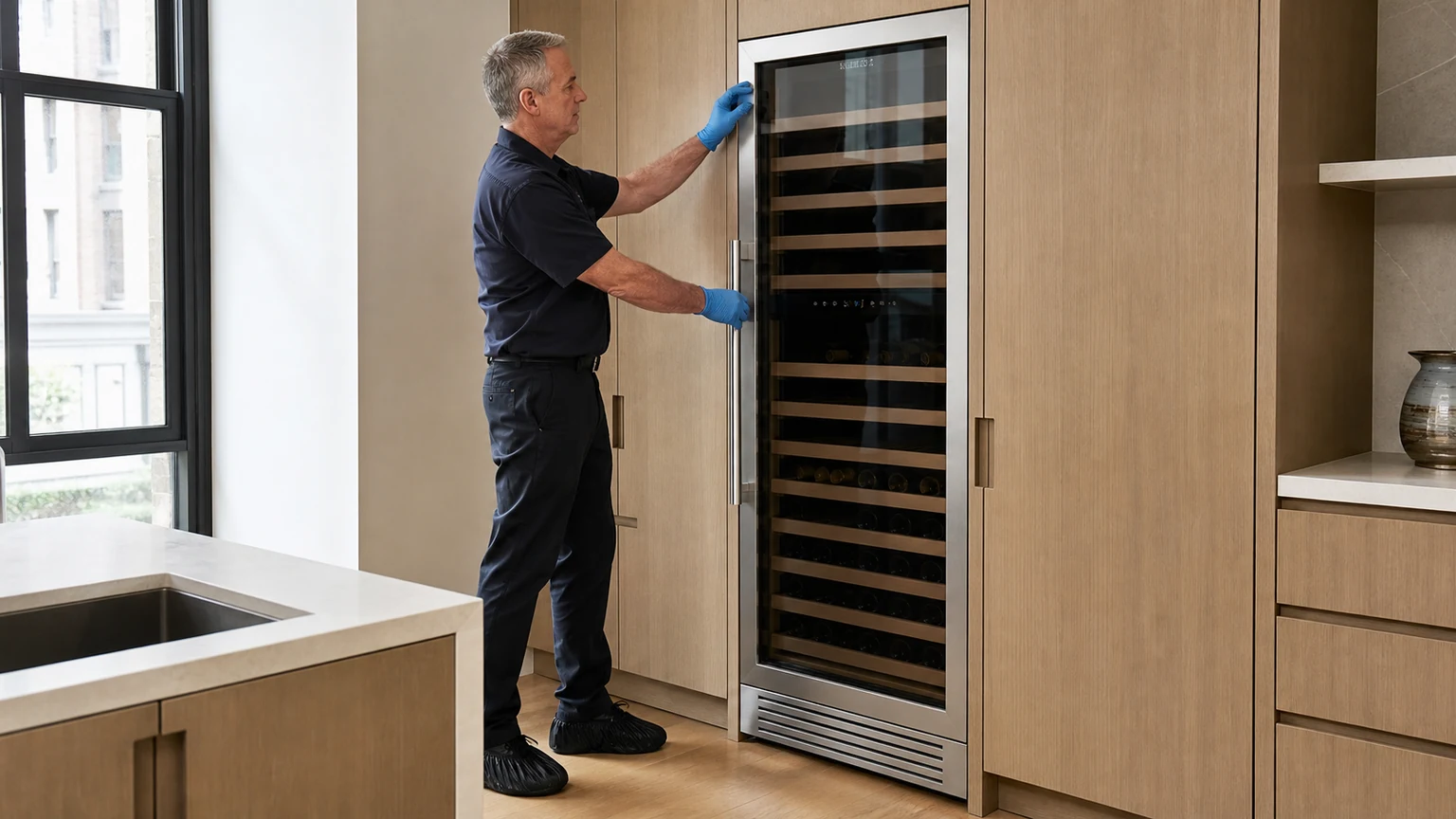 Wine cooler diagnostic visit in Upper East Side